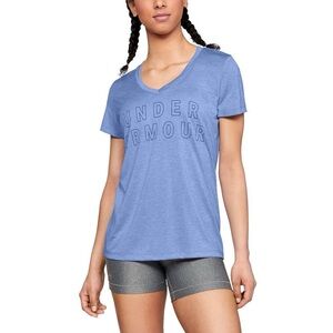 UNDER ARMOUR  WOMENS TECH GRAPHIC TWIST SSV T-SHIRT